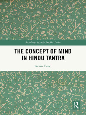 cover image of The Concept of Mind in Hindu Tantra